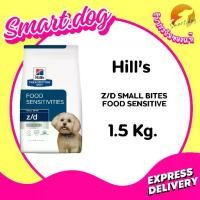 ราคา Hill''s Canine z/d Small Bites 1.5 kg. อาหารสุนัข ที่มีปัญหาแพ้อาหาร เม็ดเล็ก (1735543593246164069)