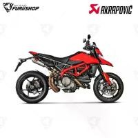 ราคา ท่อสูตร/ท่อแต่ง/ท่อไอเสีย Akrapovic Slip on : for Ducati Hypermotard 950 2019-2022 (1735202125061325936)