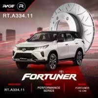 ราคา จานเบรคคู่หลัง RACETECH X BREMBO กัดลาย สำหรับ TOYOTA FORTUNER 15-ON / PRADO KDJ12 HUB 108 MM - รหัส RT.A334.11 R/R+L (1733362615234299148)
