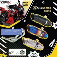 ราคา คอท่อ GPX Demon 150GR/GR คาบู วัสดุแสตนเลสเกรด304 + ปลายท่อ Akrapovic ฟรีแคทลดเสียง (1734863912180483619)