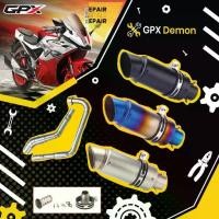 ราคา คอท่อ GPX Demon วัสดุแสตนเลสเกรด304 + ปลายท่อ Akrapovic ฟรีแคทลดเสียง (1733808977746101883)
