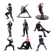 ราคา ฟิกเกอร์แท้ดั้งเดิมจากอนิเมะ Jujutsu Kaisen ได้แก่ โกโจ ซาโตรุ, เร็นโกคุ เคียวจูโร, เกะโท สุงุรุ, อินุมากิ โทเกะ, คันนะ คามิฮินะ, และฟุชิงุโระ เมกุมิ (1735441990758794833)