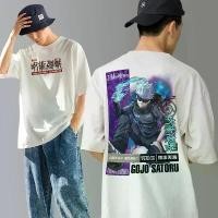 ราคา อะนิเมะ JUJUTSU KAISEN เสื้อยืดโอเวอร์ไซส์ชายหญิง (1734635428780213558)