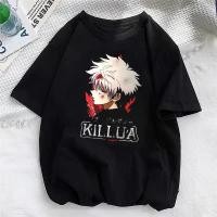 ราคา เสื้อยืดโอเวอร์ไซส์ ลายอนิเมะ ขาวดำ ดีไซน์ Jujutsu ทุกเพศ เสื้อยืดลำลอง OP5 (1731717629467723449)