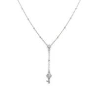ราคา สร้อยคอ CODFyne Fories Key to My Heart♡ สร้อยคอกุญแจหัวใจประดับ zirconia♡ ไฟน์ฟอริส (1735176360395900236)