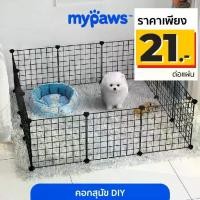 ราคา ✍My Paws คอกสุนัข กรงแมว DIY คอกกระต่าย กรงหนูแกสบี้ กรงกระต่าย DIY ประกอบได้ตามการใช้งาน♂ (1734889040493774523)