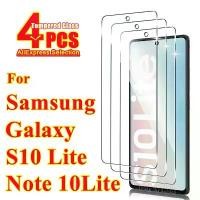 ราคา สำหรับ Samsung Galaxy S10 Lite Note 10 Lite ฟิล์มกระจกกันรอยความละเอียดสูงป้องกันการตกกระแทก 1/4 ชิ้น (1734807639737861136)