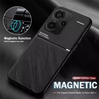 ราคา 【Crystal】 Redmi Note13 ProPlus 5G Case Car Magnetic Holder Leather Phone Cover for Redmi Note 13 Pro Plus Pro+ 4G/5G TPU Case (1734849527949133224)
