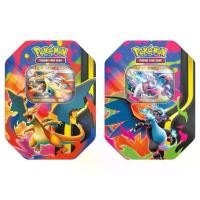 ราคา ยน2500. ชื่อสินค้า: Pokemon TCG. Tin mega Charizard X & Y (1735312295869187279)
