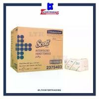 ราคา กระดาษเช็ดมือ Scott Interfolded หนา 2ชั้น (บรรจุ 250แผ่นx24ห่อ/ลัง) พร้อมส่ง Code:23754 (1732085650841307408)