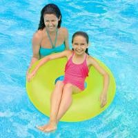 ราคา ♂ห่วงยาง ห่วงยางเป่าลม ห่วงยางนีออน Neon Frost Inflatable Pool คละสี รุ่น 59262✲ (1735220722825594417)