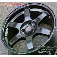 ราคา แม็กซ์มือสอง TE37 สีดำด้าน 7-17นิ้ว 4รู100 ET38 [21434] (1735525612660556818)