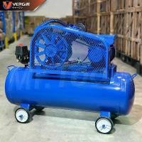 ราคา Vergin ปั๊มลมสายพาน ขนาด 100 ลิตร "รับประกัน 2 ปี" ปั๊มลมไฟฟ้า ปั๊มลมพกพา ถังลม มอเตอร์ 2 สูบ (1734513242941654237)
