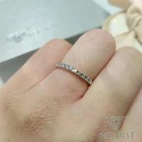 ราคา 65Carat - แหวนเพชรแท้น้ำ100 แหวนแถว เพชรเบลเยี่ยมคัท 0.20กะรัต รหัส RI650026 (1735153075217663420)
