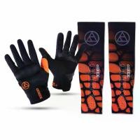 ราคา allRIDE เซ็ตถุงมือขี่มอเตอร์ไซค์ รุ่น SunDrift 3 สีส้ม + ปลอกแขนกันแดด Outdoor UV50 สีแดง แท้ 100% (1735509710508360734)