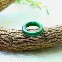 ราคา แหวนหยกเขียวจักรพรรดิ์ทรงเกลี้ยงเบอร์60-61mm.หยกพม่าแท้สีธรรมชาติ100% (1733448580369319047)