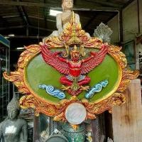 ราคา ซุ้มพญาครุฑ ซุ้มครุฑ ขนาด100ซม พญาครุฑแขวนผนัง (1732260049721066866)