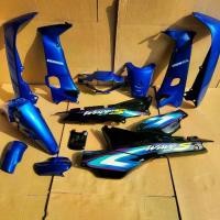 ราคา ✍ชุดสี wave100s เวฟ 100 ตัวเก่า สีน้ำเงินดำ ติดลาย ปี2002 เฟรมรถ เวฟ110s ยกชุด13ชิ้น☁ (1735365457166828744)