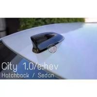 ราคา เสาอากาศครีบฉลาม Honda แท้ สำหรับ city1.0Turbo /E:hev ทำสีดำPaino black แล้ว (1735293992229635831)