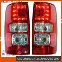 ราคา โคโลราโด LEDไฟท้าย Colorado โคมไฟท้าย ไฟLED Tail Light for Chevrolet Colorado 2012-2020(รวมถึงหลอดไฟและชุดสายไฟ) (1735374451136825247)