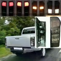 ราคา DMAXไฟท้าย LEDไฟท้ายรถยนต์ ดำคล้ำ ไฟท้ายรถยนต์ Tail Light สีดำ โคมไฟท้ายรถยนต์ ปี 2012-2019 for Isuzu Dmax ดีแม็ก (1735427470652048526)