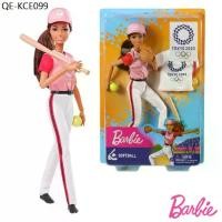 ราคา ตุ๊กตาบาร์บี้ ลิขสิทธิ์แท้100% Barbie OLYMPIC GAMES TOKYO 2020 ชุด SOFTBALL (1735133088163464823)