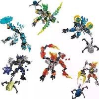 ราคา BIONICLE Stone ชุดภาพยนตร์บล็อก Mata Nui Toa เด็ก Air บล็อกตัวต่อ KS (1735450429554329275)