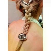 ราคา [จัดส่งทันที] ที่รัดผม Melt Stone Haircuff, ที่รัดผม, สไตล์ยางรัดผม, สีเงิน, สีทอง (1733613746471470482)