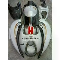ราคา ชุดสี เฟรม Honda Scoopy i ฮอนด้า สกู้ปปี้ ไอ ตัวแรก ตัวเก่า ไฟเลี้ยวแยก ปี 2009-2010 สีดำเงา ครบชุด 15 ชิ้น (1735493834835264716)
