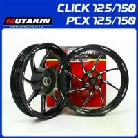 ราคา MUTAKIN ล้อแม็ก 801 RIM ล้อแม็กคลิก HONDA CLICK125(i) / CLICK150(i) PCX125 PCX150 คลิก125i คลิก150i 1.8*2.15-14 (1734417476232971345)