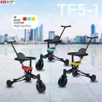 ราคา COD FIN Babies Plus จักรยานเด็กสามล้อ 3 IN 1 รุ่น TF5-1 ปั่นได้ ปรับเป็นรถเข็นได้ เข็นได้ 2 ทิศทาง น้ำหนักเบาเพียง 3.8 กก. (1734416043475961161)