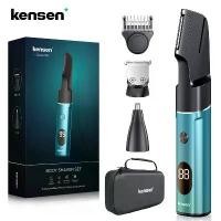 ราคา ปัตตาเลี่ยนตัดผมไฟฟ้า Kensen S16 สำหรับผู้ชาย เครื่องตัดผม 3 in 1 ปัตตาเลี่ยนจมูก/เครา ปัตตาเลี่ยนกันน้ำสำหรับช่างตัดผม (1733270012909225183)