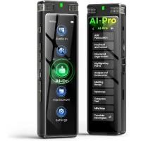 ราคา 136GB AI Voice Recorder, TIMMKOO Digital Voice Recorder with Playback, Offline Transcribe and Online Summarize/Mindmap/Translation Base on AI Technology (1734337082181256399)