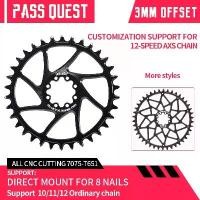 ราคา 【bala】 PASS QUEST ตีนผี 3 มม. ติดตั้งโดยตรงแบบออฟเซ็ต สำหรับ SRAM SX/NX/X0/XX/SL/Eagle ใช้ได้กับ 8 รูและ Axs รองรับเกียร์ 12 ระดับ รูปทรงแคบ–กว้าง (1735271695047296432)
