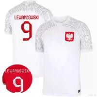 ราคา เสื้อยืดแขนสั้น ลายทีมฟุตบอล World Cup Poland Home Away Jersey Lewandowski SY3 22-23 พลัสไซซ์ YS3 (1734754801090201115)