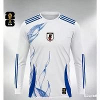 ราคา เสื้อทีมชาติญี่ปุ่นชุดเยือน แขนยาว เสื้อฟุตบอลญี่ปุ่น สามารถปรับแต่งชื่อ/หมายเลข/ทีมชาติได้ ชุดเยือน/Away (1735359626507421635)