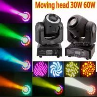 ราคา มูฟวิ่งเฮท มูวิ่ง,LED moving head 30w 60w ( รุ่นNEW มีไฟวงแหวนและรุ่นธรรมดา กดตัวเลือกเอา) ไฟดิสโก้เธค ไฟเธค ไฟปาร์ตี้ (1735430719931123394)