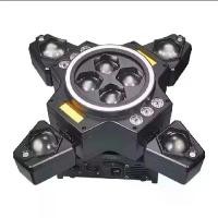 ราคา B-eye ไฟเวที LED 100W 4ARM Moving Head ไฟมูฟวิ่งเฮด 4แขน RGBW สำหรับ KTV ปาร์ตี้ และดิสโก้เทค พร้อมฟีเจอร์ Wash Starfield Halo Golden Strobe Honeycomb Beam Effect (1732983233561068864)