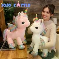 ราคา ของเล่นตุ๊กตายูนิคอร์นขนาดยักษ์, JOJO CASTLE, ตุ๊กตายูนิคอร์นการ์ตูนยัดไส้นุ่ม, ม้าสัตว์, ของขวัญคุณภาพสูง, เหมาะสำหรับหมอนน่ารัก, สไตล์ Ins ใหม่ (1731378903445243277)