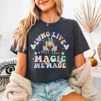 ราคา เสื้อยืด Disney Long Live Magic We Made ปี 2026, เสื้อยืด Magic Kingdom, เสื้อยืด Disney Castle, เสื้อยืด Disney Trip, เ (1735461474834351708)