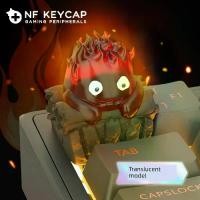 ราคา keycap ใส คีย์แคปใส keycap Hal's Moving Castle Cassifa Keycap Mechanical Keycap Transmission Keycap Creative 3d Stereo Keyboard Cap (1734908773702862505)