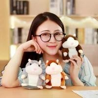 ราคา หนูแฮมสเตอร์น้อยพูดได้ มาใหม่ ตุ๊กตาไฟฟ้าเดียวกัน ของเล่นรับรู้ถึงการงอ เหมาะสำหรับของขวัญวันเกิดของเด็ก บ้านบาร์บี้ เป็ด ก๊าบ ๆๆ moving real annabelle doll labubu coca co (1731533589823849577)
