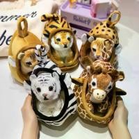 ราคา Toy&Castle น่ารัก นุ่มนวล ของเล่นตุ๊กตาสัตว์จำลอง สิงโต ลายเสือดาว ตุ๊กตาสัตว์ ลูกเสือ พร้อมบ้านรัง ตุ๊กตาหมอน ของขวัญวันเกิดสำหรับเด็ก (1735262743160391180)