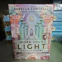 ราคา {ไพ่แท้ลิขสิทธิ์} ไพ่ออราเคิล ชุด Work your light oracle cards ไพ่แท้ ไพ่ดูดวง ไพ่ทาโรต์ ไพ่ยิปซี (1735036262025102869)
