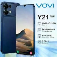 ราคา 2026 ใหม่ Y21 4G/5G Phantoms V50 7.5“ HD+ โทรศัพท์มือถือ มือถือ รองรับ2ซิม Smartphone แรม16GB รอม1TB 6800mAh โทรศัพท์ถูกๆ มือถือราคาถูกๆ โทรสับราคาถูก โทรศัพท์ ถูกๆ ดี Mobile phone ส่งฟรี 5G โทรศัพท์