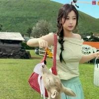 ราคา พร้อมส่งจากไทย 224 Yu Shuxin Bag กระเป๋าผ้าสะพายข้าง ผ้านุ่ม ลายสก็อต พร้อมผูกโบว์ จุของได้เยอะ ยึดรูปแบบเดียวกัน (1732502852380165769)