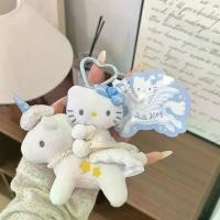 ราคา ตุ๊กตาพวงกุญแจสไตล์ญี่ปุ่นน่ารัก Cardcaptor Kitty Sanrio Unicorn KT พวงกุญแจกระเป๋า (1734081395442746456)