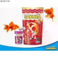 ราคา อาหารปลา SAKURA GOLD 20g/50g/100g(จำนวน 12 ห่อ)(อาหารปลาสวยงาม เร่งสี เร่งโต น้ำไม่ขุ่น) (1735547534841447717)