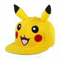 ราคา หมวกสามมิติ สีเหลือง ปิกาจู โปเกมอน สไตล์ฮิปฮอป หมวกเบสบอล Pokémon (1731561061469030115)