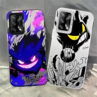 ราคา Casing For OPPO A74 A95 4G F19 F19S A55 4G sumptuous Cartoon Smartphone Soft Phone Case 2 in 1 Gengar Pokémon Shockproof Back Cover (1734818789121886038)